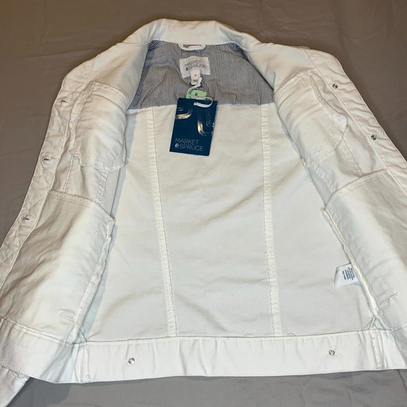 Market & Spruce Denim Jacket - NWT - Picture 2 of 4